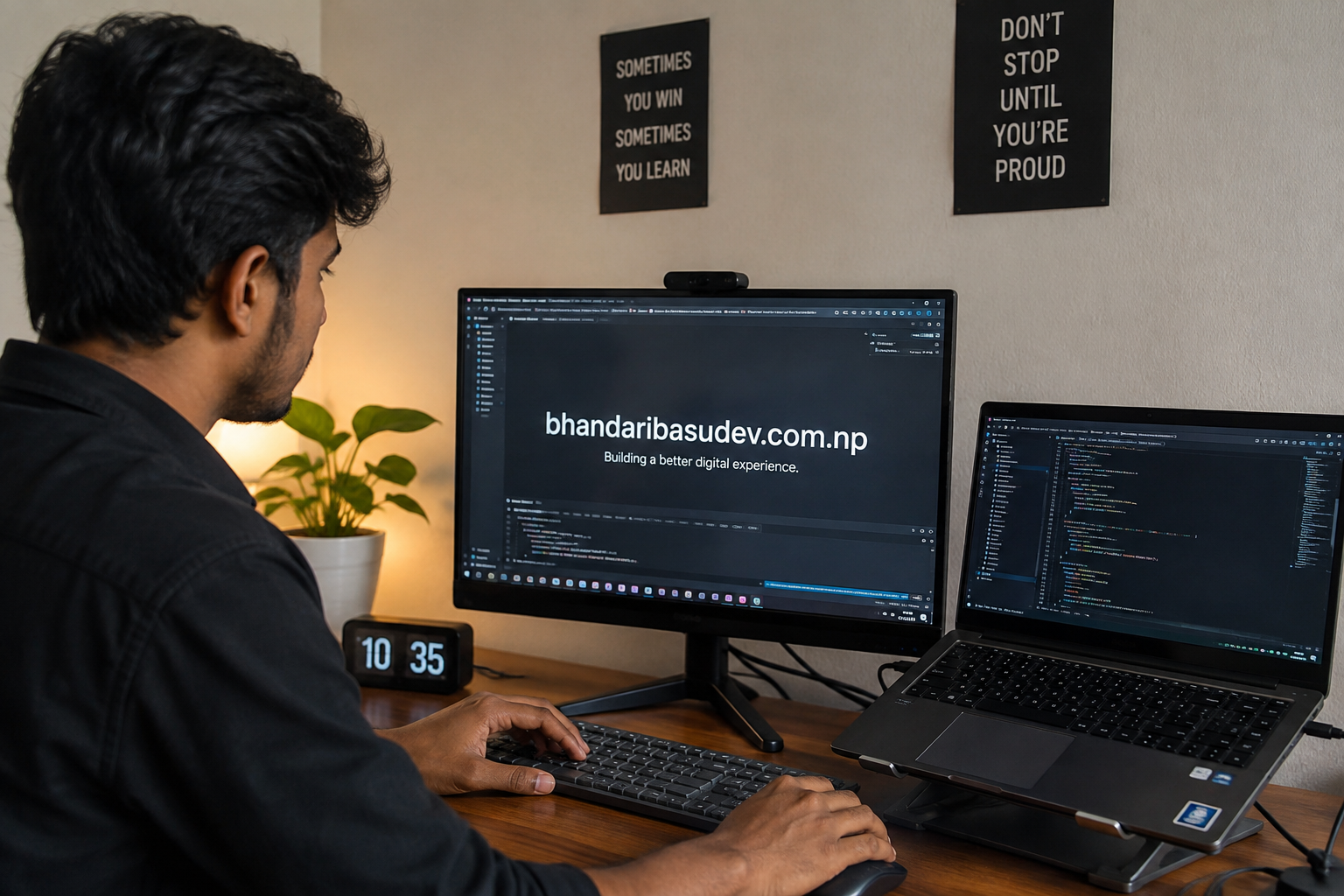 Building My Website